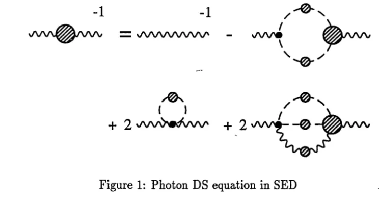 Figure 1: Photon DS equation in SED 