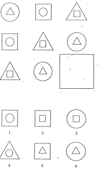 Figure 3 — An IQ test analogical reasoning problem 