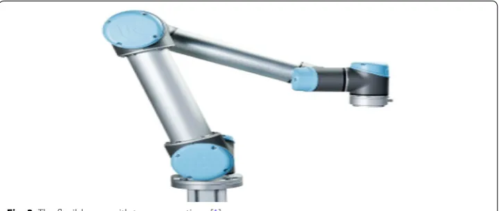 Fig. 3 The flexible arm with two connections [1]