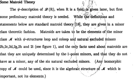 figure 1) is u6(q)+U~(r). The direct sum of two matroids is a matroid, since 