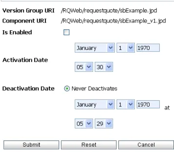 Figure 2-7  Edit Process Versioning