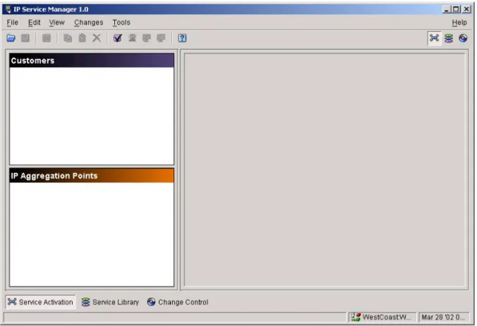 Figure 3-1: Initial IPSM Initial Screen