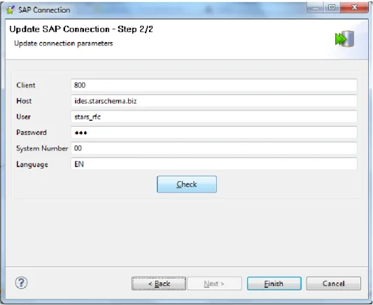 Table wizard can be opened by right clicking on a predefined SAP connection: 