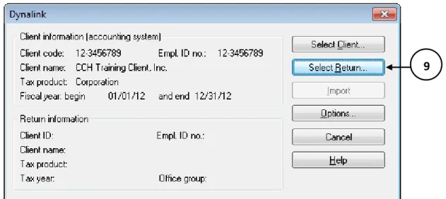Figure 11 – Dynalink Window