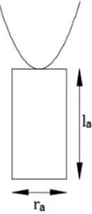 Figure 1. The avalanche model with cylindrical geometry. 