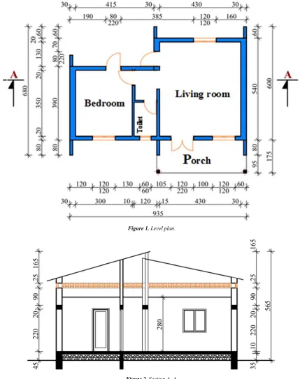 Figure 1. Level plan. 