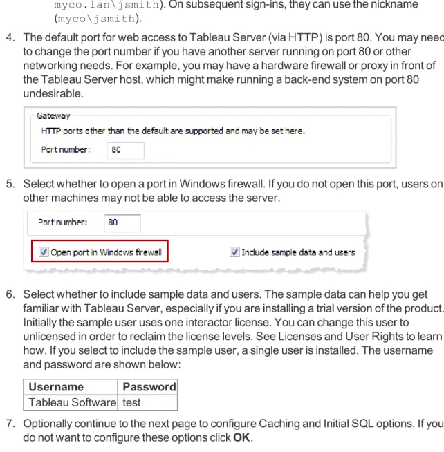 Tableau Software test