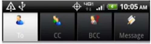 FIGURE 4. Email Quick Buttons