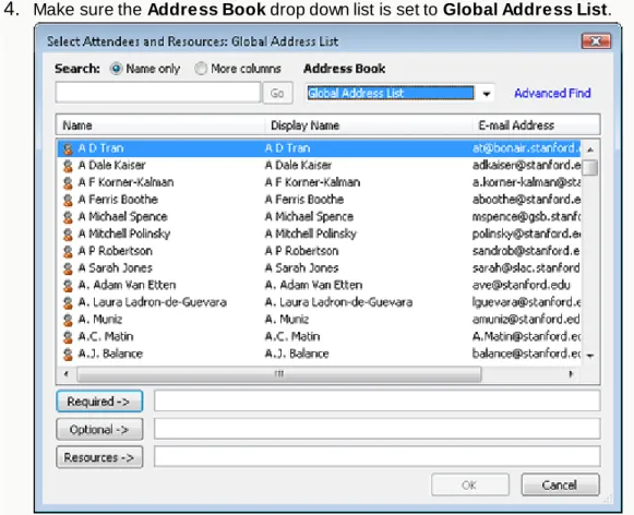 Figure  8 - screen shot of the NSCC  address book. You  can find  emails for NSCC  students and staff