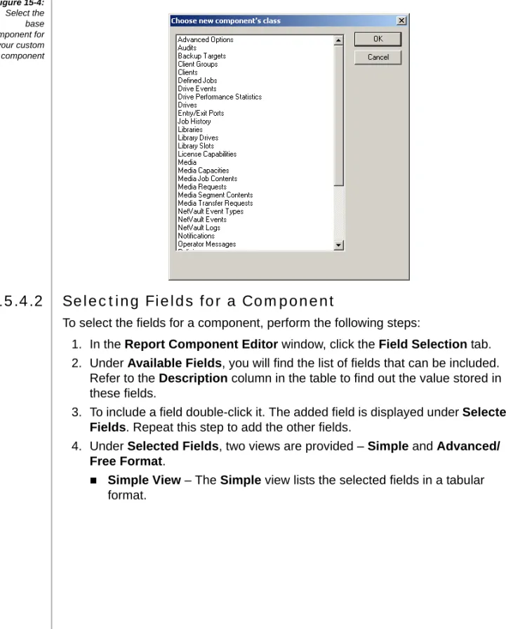 Figure 15-4: Select the base component for your custom component