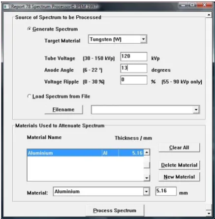 Figure 3: The experimental setup for half-value layer measurement. Abbreviation: FSD = Focus-surface distance.