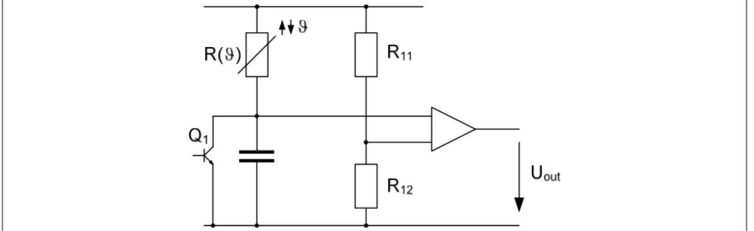 Figure 7  Basic schematic to get a digital temperature information 