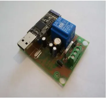 Figure 5. Electric sensor used as a relay node. 