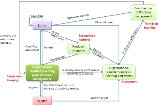 Figure 5. Organizational capability management framework 