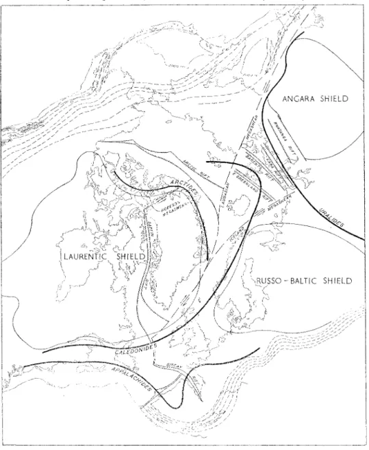 FIG_  19.--The  Alaskan  Orocline  restored. 