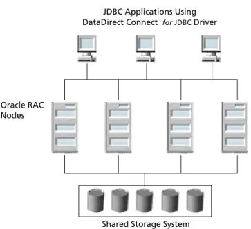 Figure 1: Oracle RAC System 