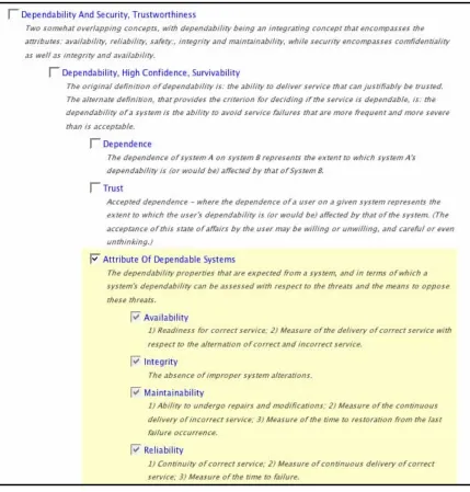 Figure 4.3 - The first part of the form provided for researchers to specify their interests