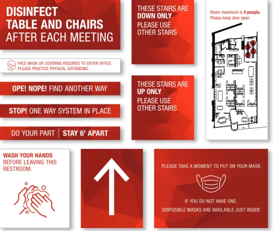 TABLE AND CHAIRS  AFTER EACH MEETING