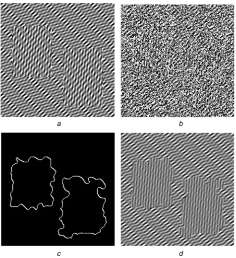 Fig. 3 ¼b. The segmented image is shown in Fig. 3c with a