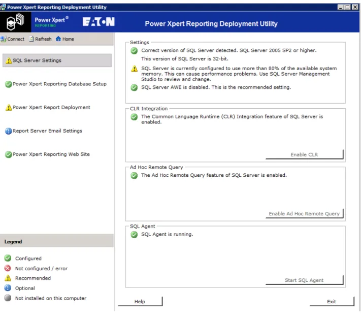 Figure 2.5. SQL Server Settings - All “Green”