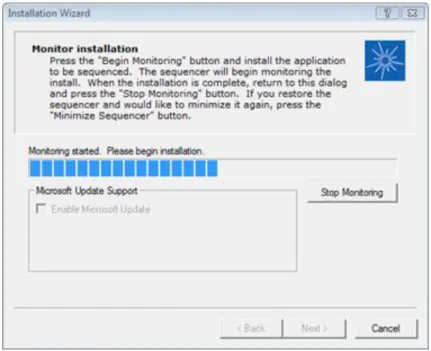 Figure 9. Monitoring started 