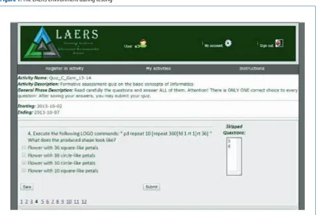 Figure 1. The LAERS environment during testing