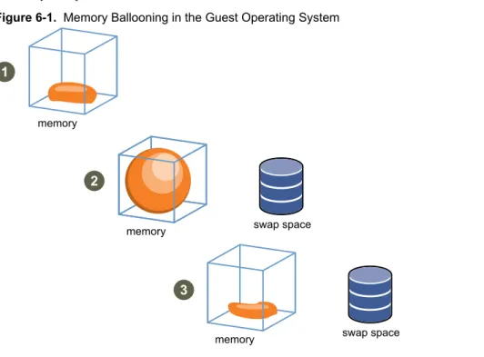 Figure 6-1.  Memory Ballooning in the Guest Operating System