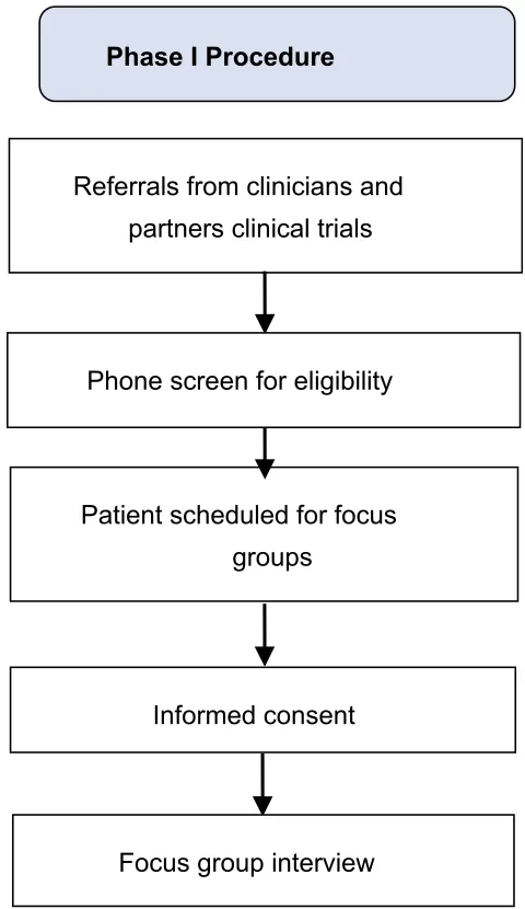 Figure 1 Phase 1 procedure.