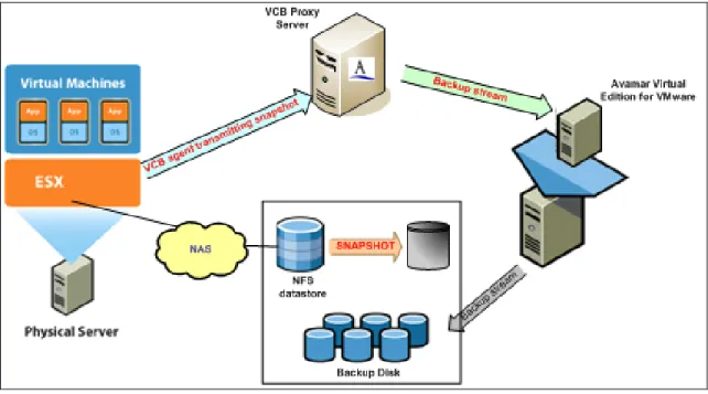Figure 15 on page 21 illustrates the full virtual machine backup and file level backup process: 