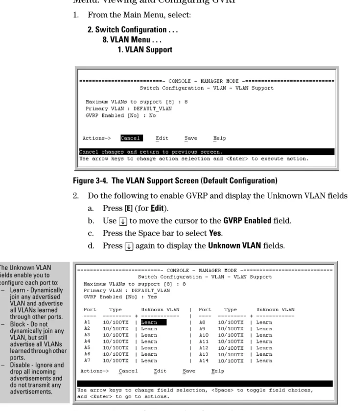 Figure 3-5.  Example Showing Default Settings for Handling Advertisements