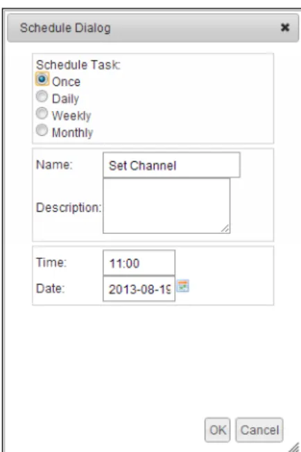 Figure 48   Selecting the Date and Time 11 Click OK to complete the entry. 