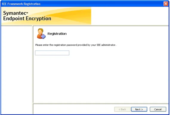 Figure 2.4—Registration, Registration Password