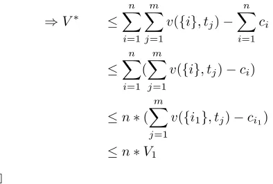 Figure 4: The optimal coalition formation algorithm.