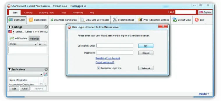 Fig 1.2: User Login Window