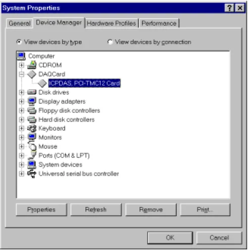Figure 1-3. The window “System properties”.