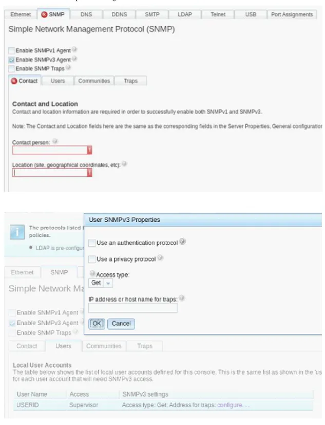 Figure 3 SNMPv3 Settings 