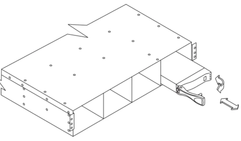 Figure 1-8 Drive Extraction (Front) From the Enclosure