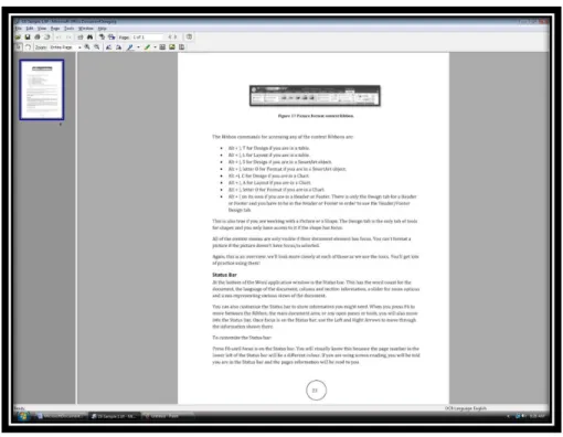 Figure 8 TIF file opened in Document Imaging tool. 
