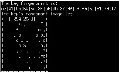 Figure 3.3. Example of a Key Fingerprint