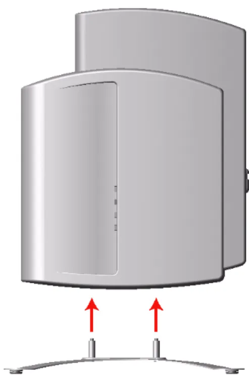 Figure 2-1  Attach the Metal Base