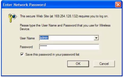Figure 3-3 Login Screen
