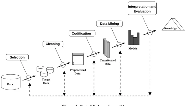 Figure 1: Data Mining  phases [1] 