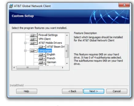 Figure 3: Select Your Language 