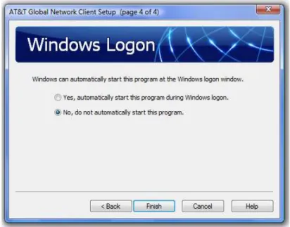 Figure 15: Server Configure - Windows Logon Window 