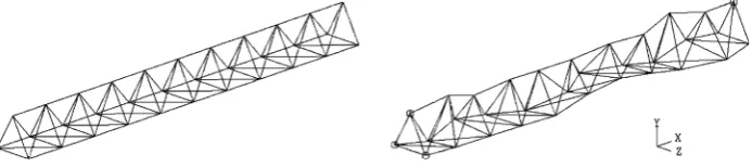 Fig. 1. Original and passively optimized geometries.