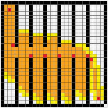 Figure 3.18: The map of multiple walls with a lane in the middle