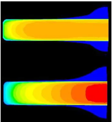 Fig. 5Hierarchical axis contour plot of the distortion coeﬃcientvariables. D versus the four designThe main axes represent v1 and v3, while the individual tile axes are v2 and v4respectively.