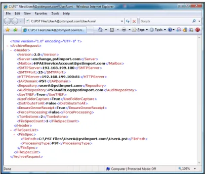 Figure 11.  Example Import Description File
