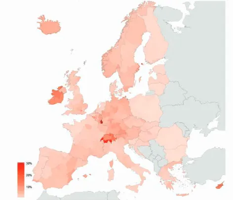 Figure 1.5 EU Migrants 2011 