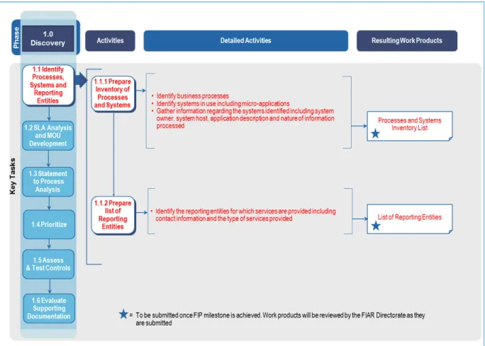 Figure 41.  Discovery Phase – Identify Systems and Reporting Entities 